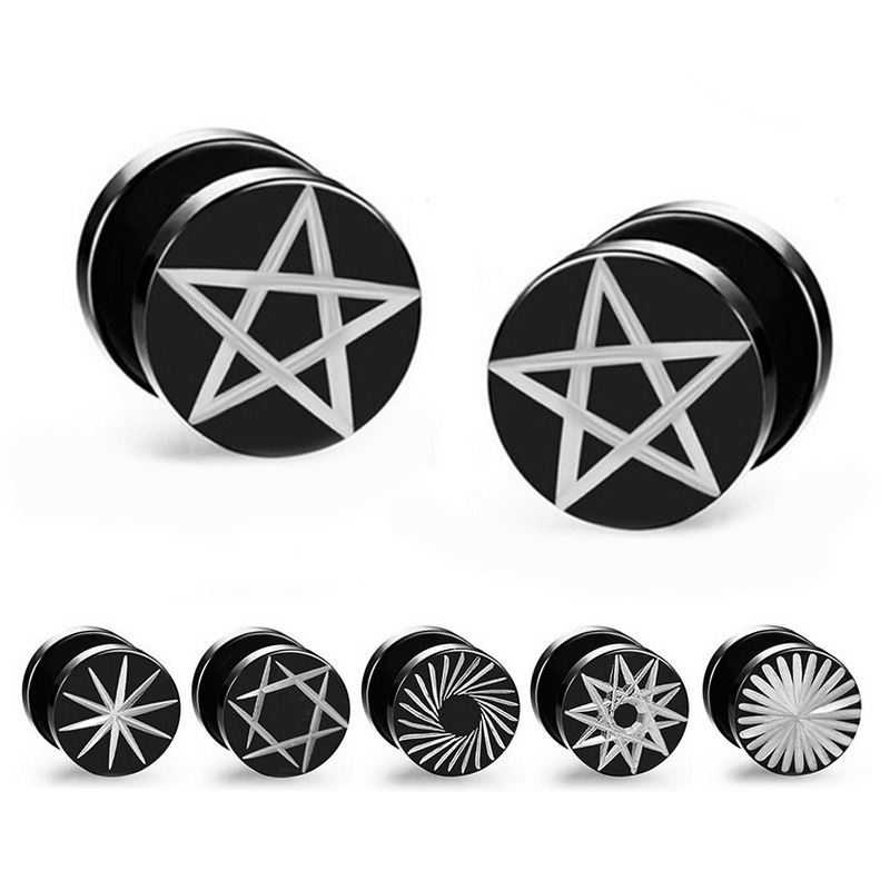 Street Fashion Earrings - 1-teilige Street Pop Punk Damen Herren