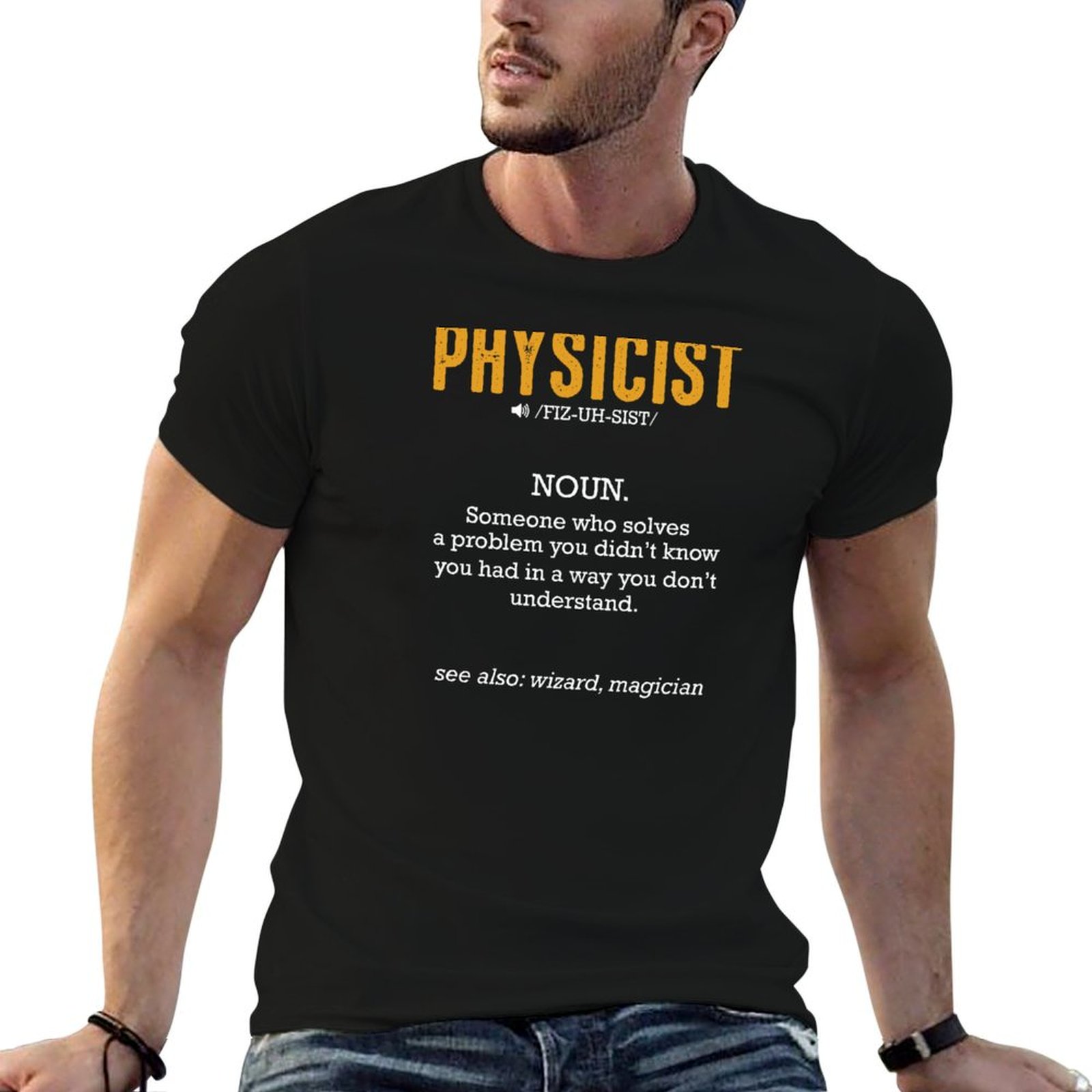Street Fashion Definition - Physiker-Definition, Wissenschaftsstudium, lustiges Nerd-Geek-T-Shirt, Street Fashion,