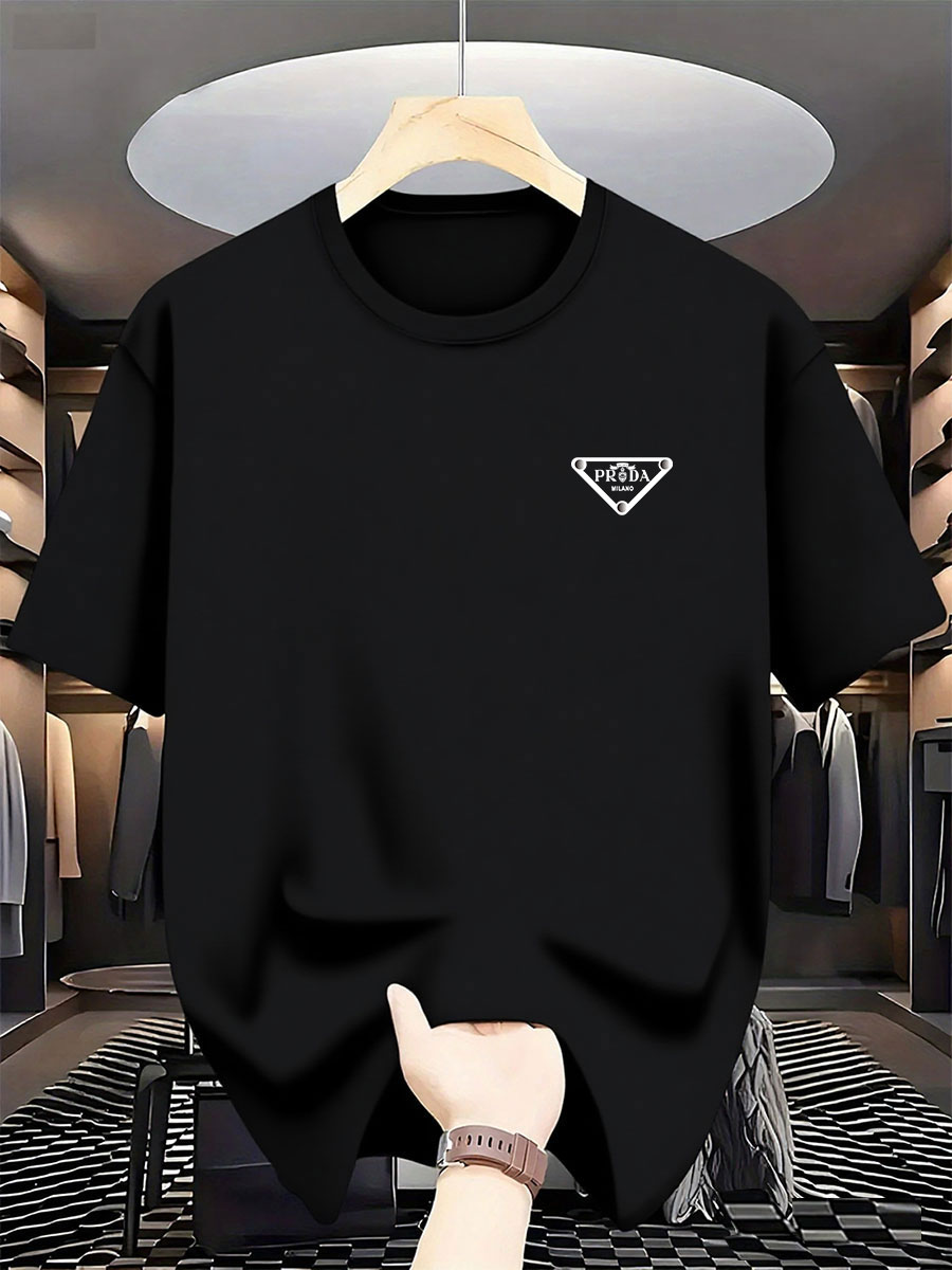Street Fashion Milan - 2026 Korea Neue Herren-Trend-T-Shirts im Milan-Stil: