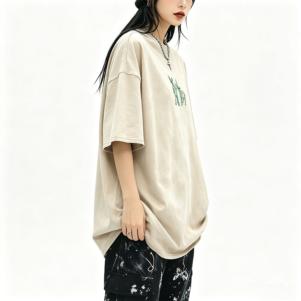 Foto Street Fashion - Gewaschenes Vintage Rapper Bad Bunny T-Shirt