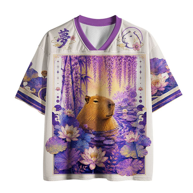 Street Fashion Dance - 2026 Beliebtes V-Ausschnitt-Mesh-T-Shirt mit lustigem Aufdruck,