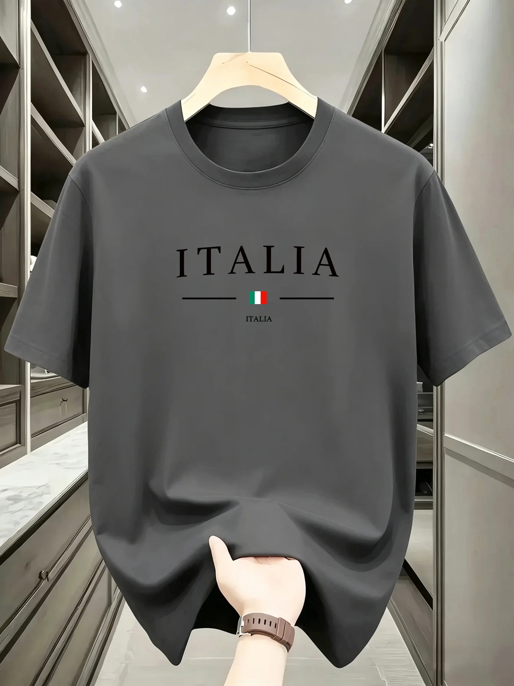 Street Fashion Milan - Herren Sommer Sport Schnelltrocknendes T-Shirt Modisches