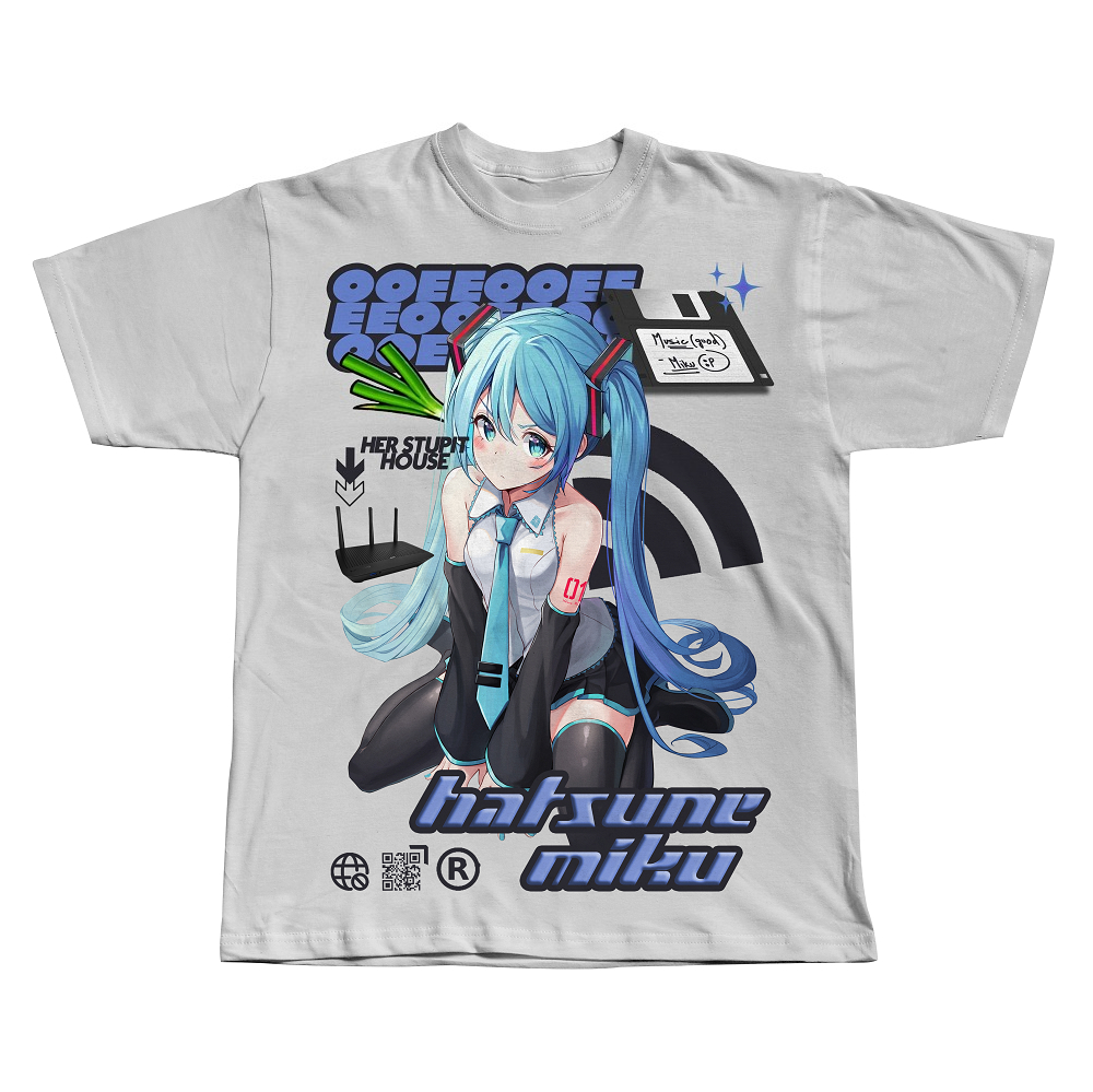 Street Fashion Model - Hatsune Miku Y2k Top Mode 2026
