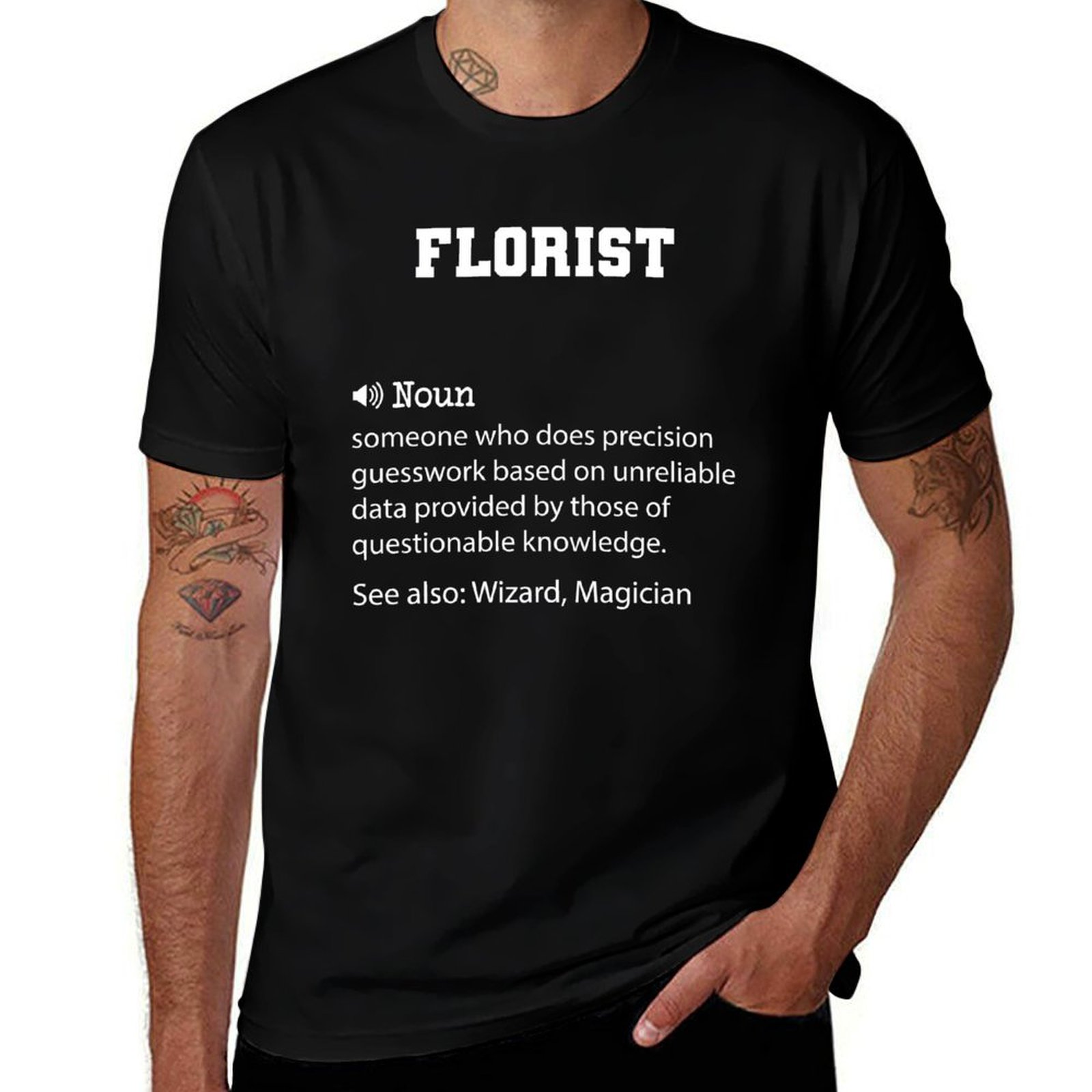 Street Fashion Definition - Floristen-Definition, lustiges Floristen-Zitat, cooles Geschenk für