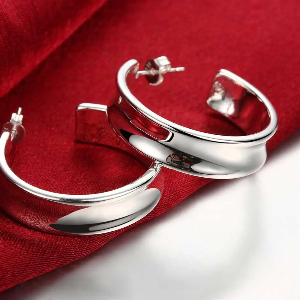 Street Fashion Earrings - Schöne Street-All-Match-Ohrringe aus 925er-Sterlingsilber für Damen,