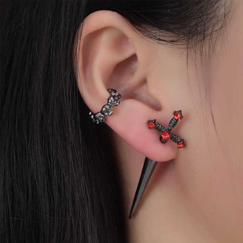 Street Fashion Earrings - Neu In Mode Vintage Hip Hop