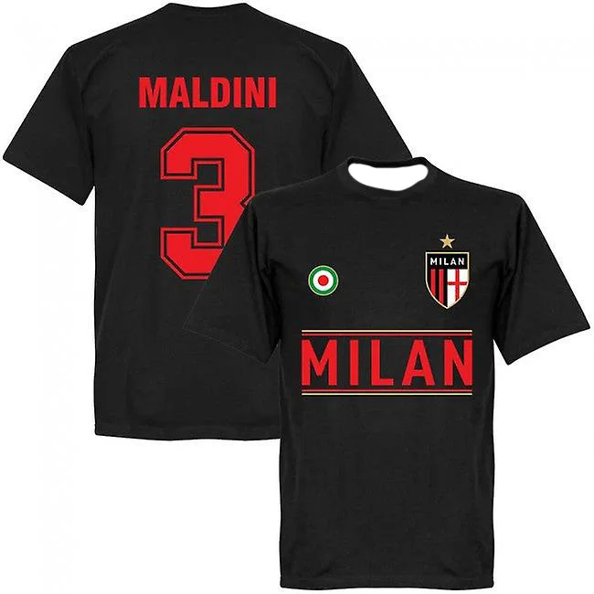 Street Fashion Milan - Herren-Sportbekleidung, 3D-Digitaldruck, Milan Maldini 3, Herren-