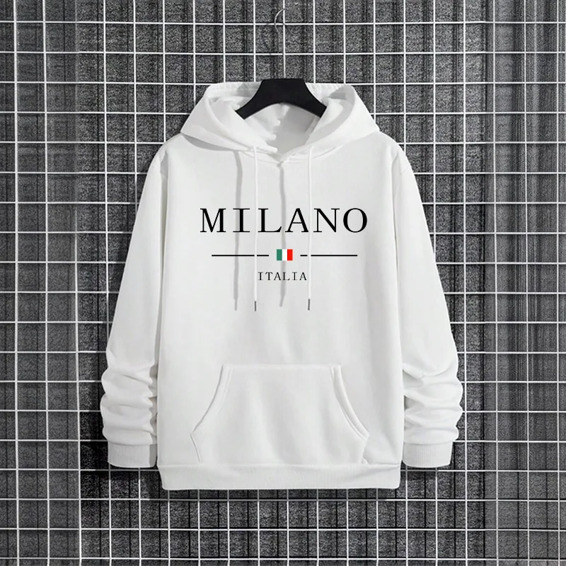 Street Fashion Milan - Italien Mailand Mode Herren Hoodies 2025,