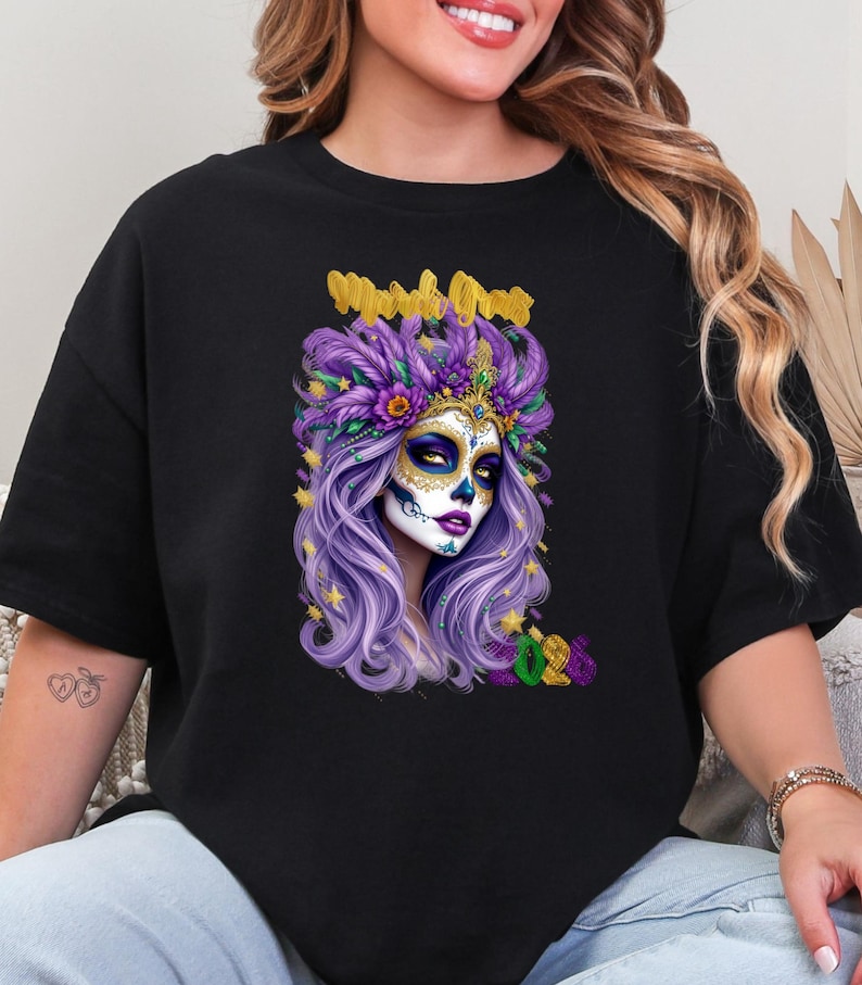 Parade Fashion Street - Mardi Gras Lady 2026 Shirt Lila