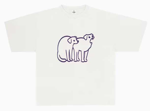 Street Fashion Model - Fun Dog Neues Modell Persönlichkeitskleidung Übergroßes