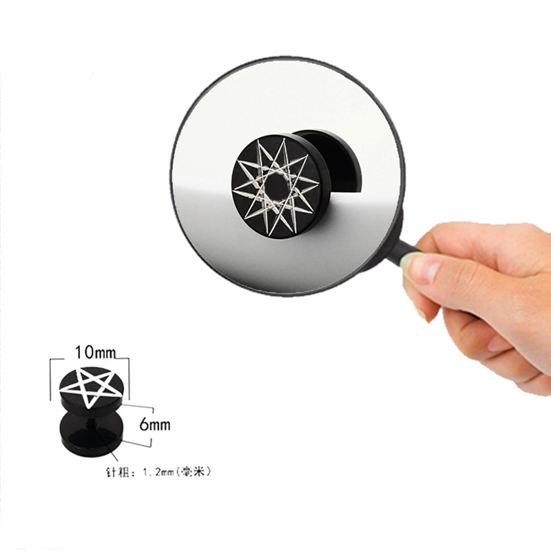 1-teilige Street Pop Punk Dame – Street Fashion Earrings Bewertung und Preis