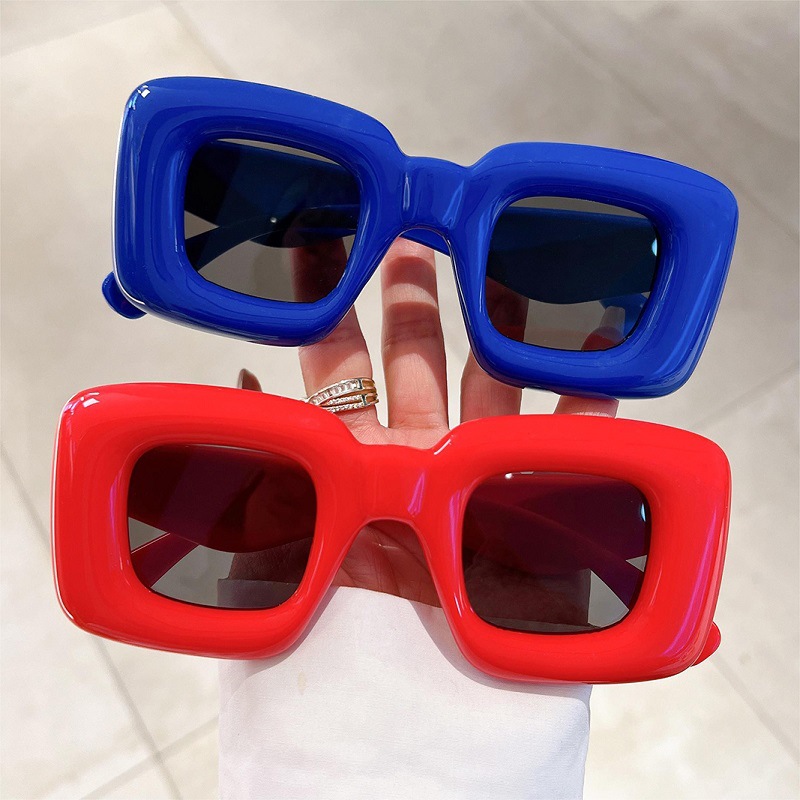 Neue Damen Quadratische Sonnen – Street Fashion Photo Bewertung und Preis