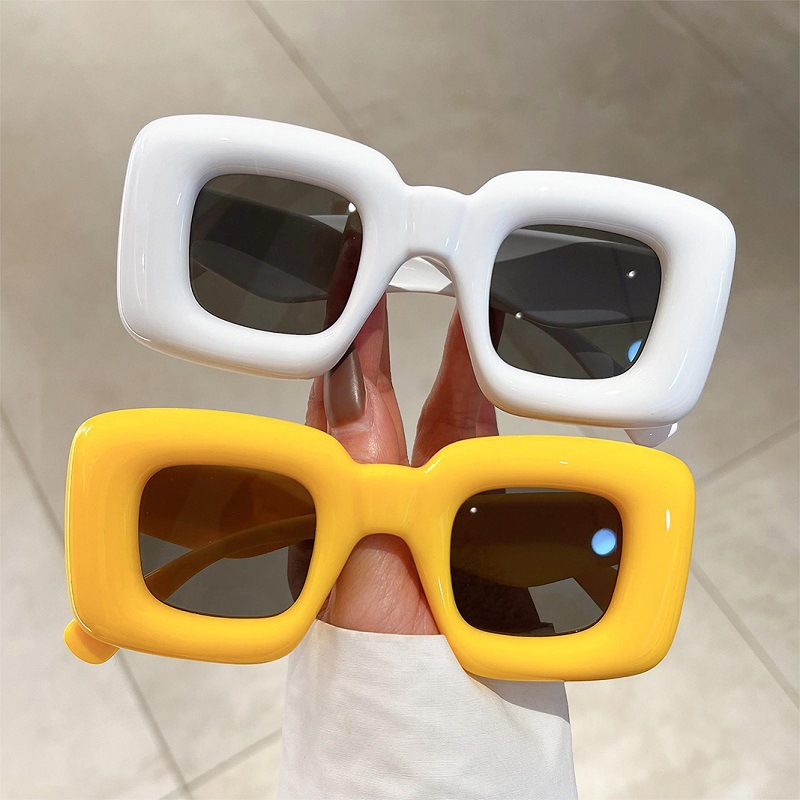 Neue Damen Quadratische Sonnen – Street Fashion Photo Bewertung und Preis