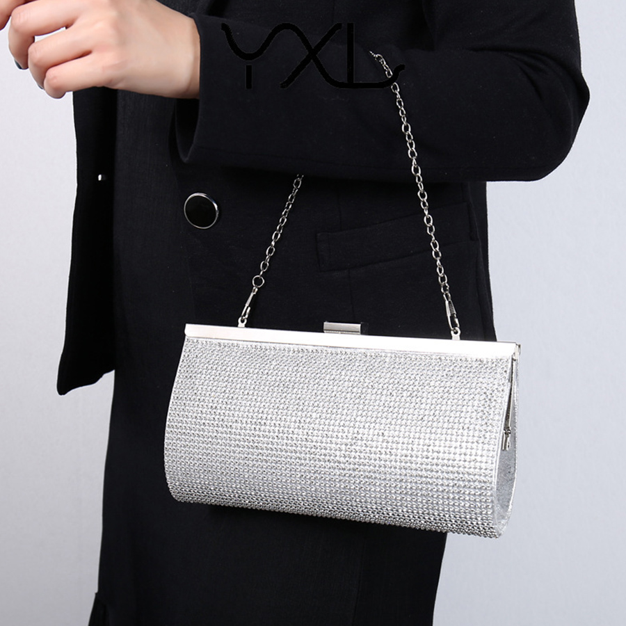 Kette Damen Abendtasche Clip M – Street Fashion Photo Bewertung und Preis