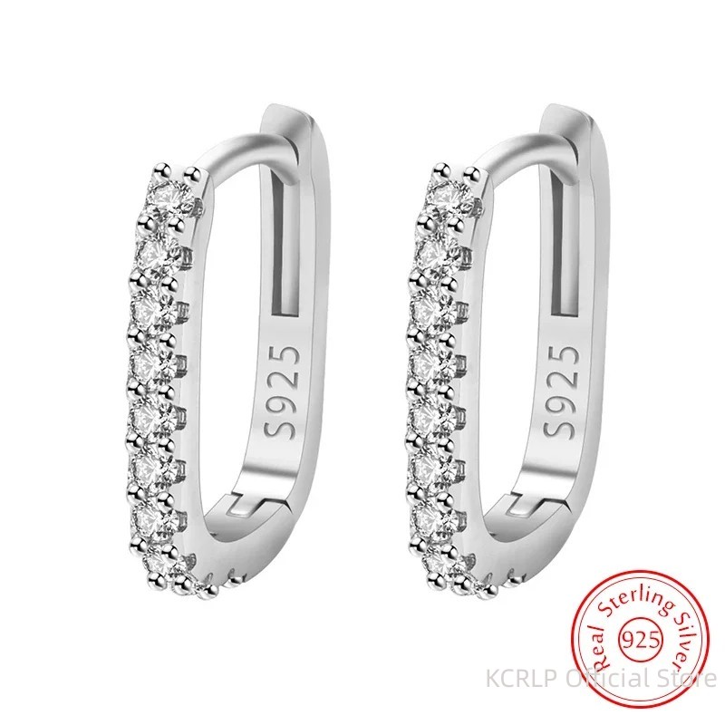 Hochwertige 925er-Sterlingsilb – Street Fashion Earrings Bewertung und Preis