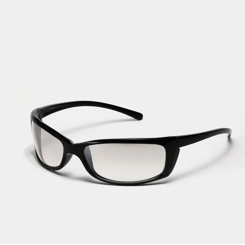 Y2k sportliche stil sonnenbril – Street Fashion Photo Bewertung und Preis
