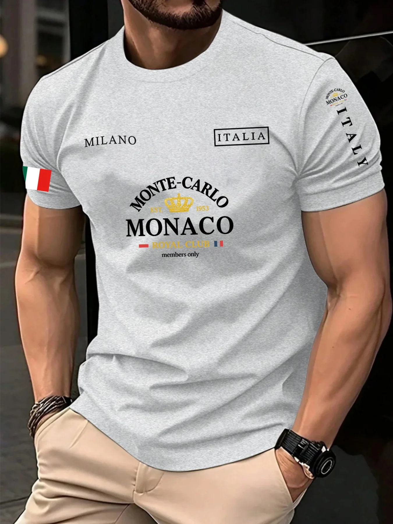 Meistverkauftes T-Shirt mit Mo – Street Fashion Monaco Bewertung und Preis