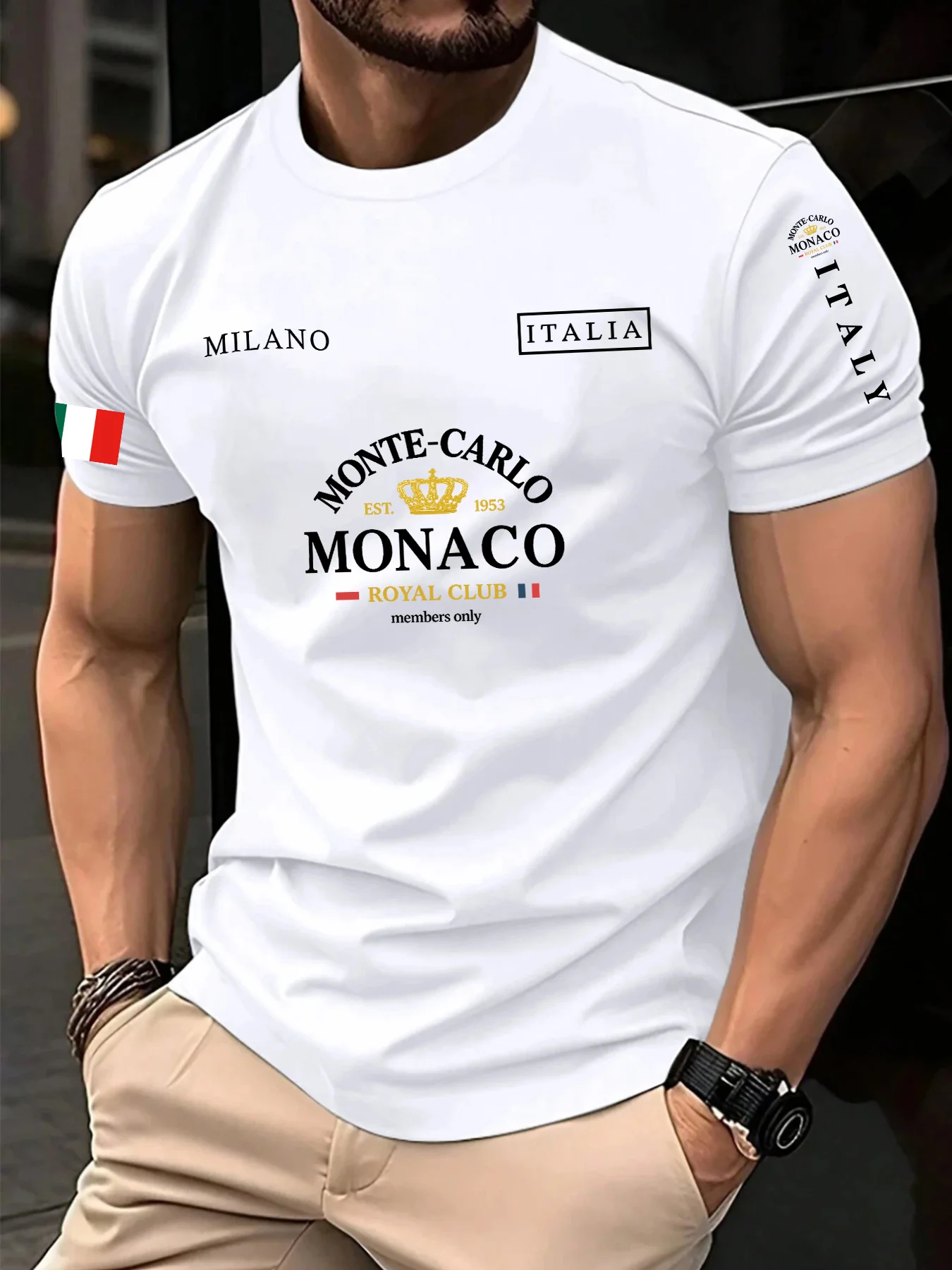 Meistverkauftes T-Shirt mit Mo – Street Fashion Monaco Bewertung und Preis