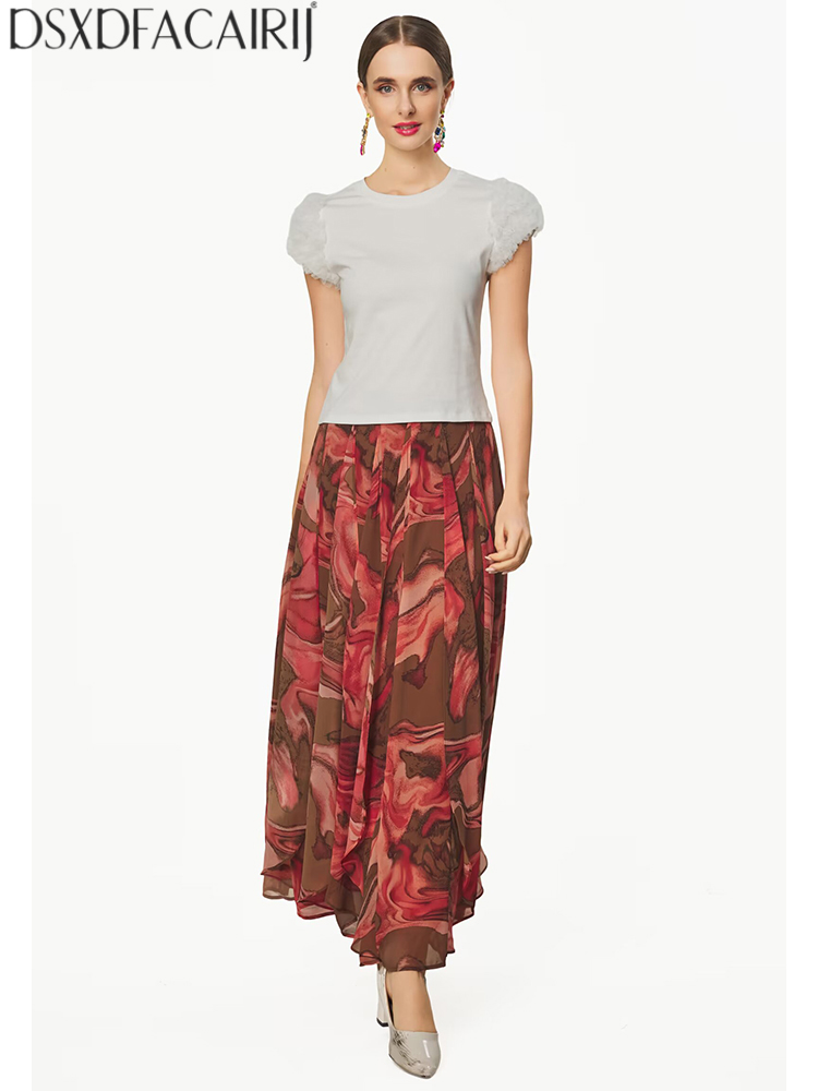 DSXDFACAIRIJ Damen-Top mit O-A – Street Fashion Model Bewertung und Preis