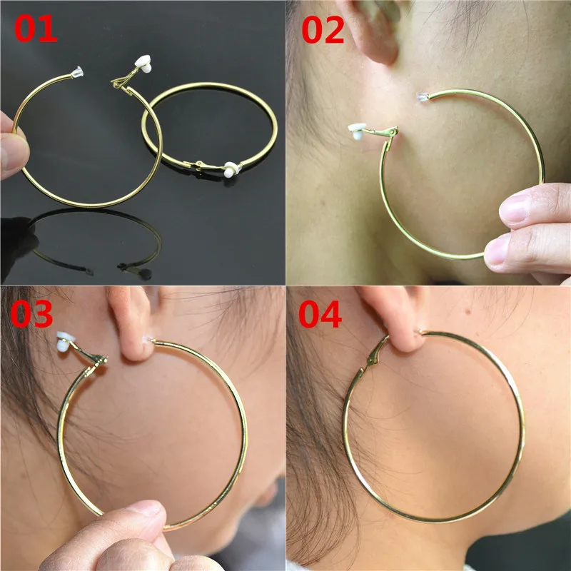 Clip-on-Ohrringe für Frauen. K – Street Fashion Earrings Bewertung und Preis
