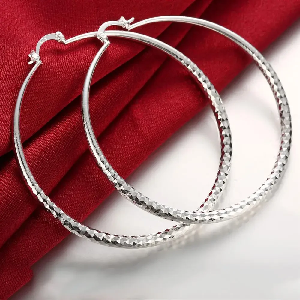 Trendige 925 Sterling Silber 7 – Street Fashion Earrings Bewertung und Preis