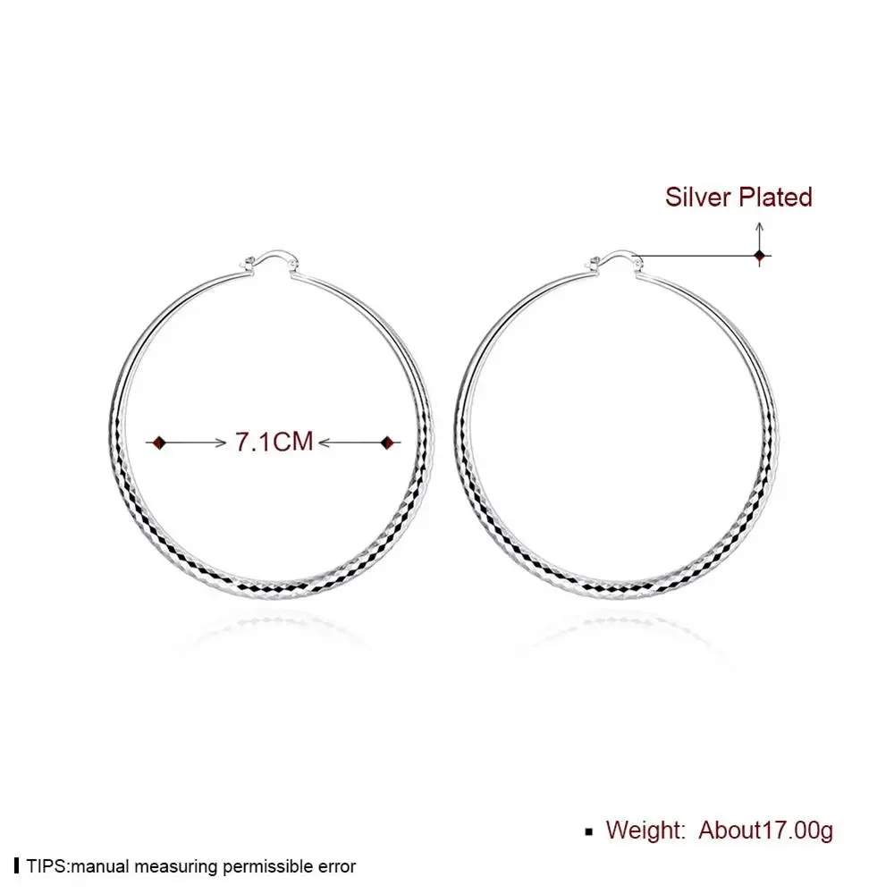 Trendige 925 Sterling Silber 7 – Street Fashion Earrings Bewertung und Preis