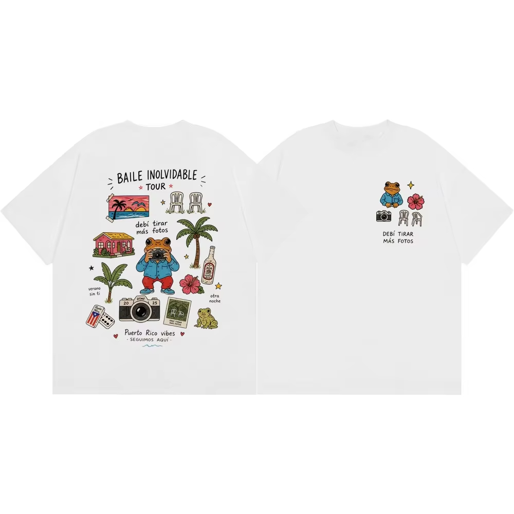 Unisex 2026 Rapper Bad Bunny D – Foto Street Fashion Bewertung und Preis
