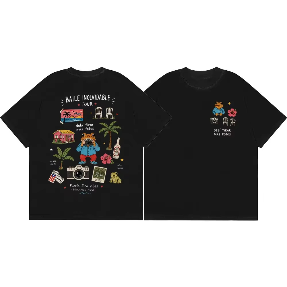 Unisex 2026 Rapper Bad Bunny D – Foto Street Fashion Bewertung und Preis
