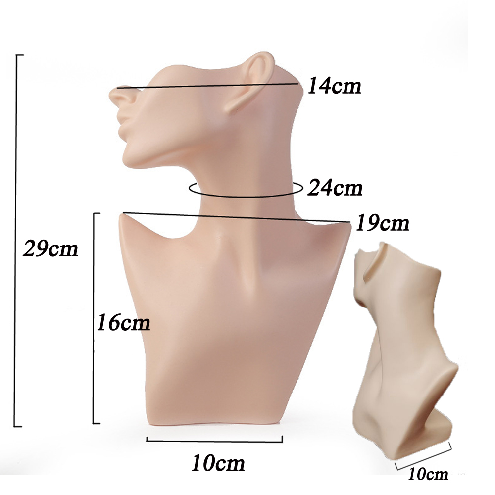 Weißer halber Mannequin-Kopf z – Street Fashion Earrings Bewertung und Preis