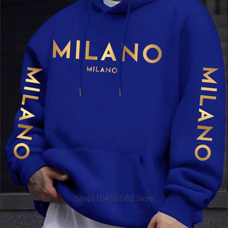 Milano Hoodie mit Buchstaben-P – Street Fashion Milano Bewertung und Preis