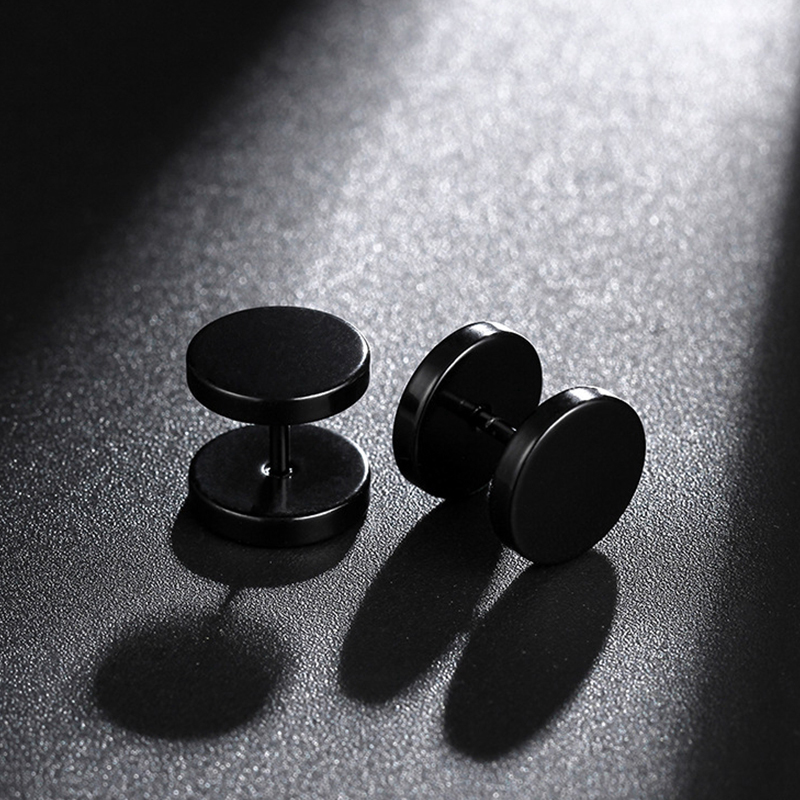 6-teiliges schwarzes Unisex-Oh – Street Fashion Earrings Bewertung und Preis