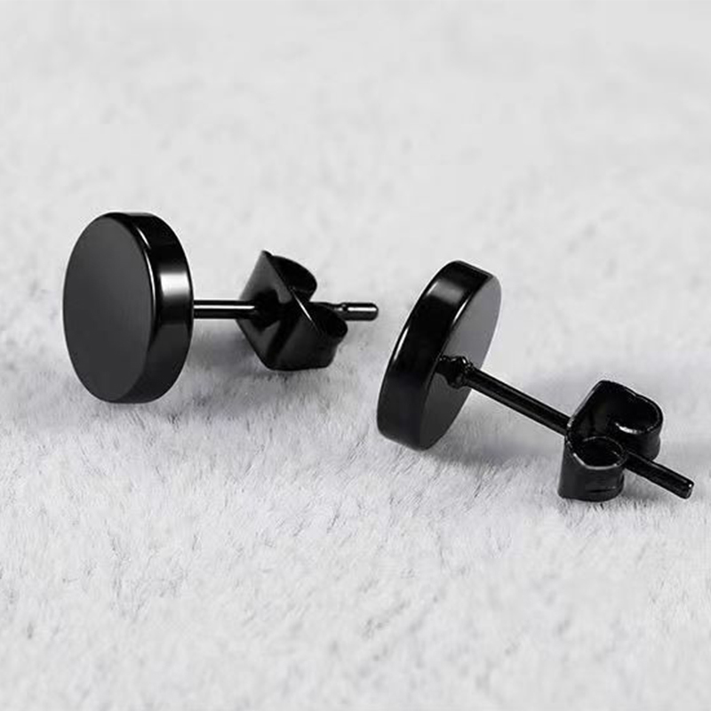 6-teiliges schwarzes Unisex-Oh – Street Fashion Earrings Bewertung und Preis