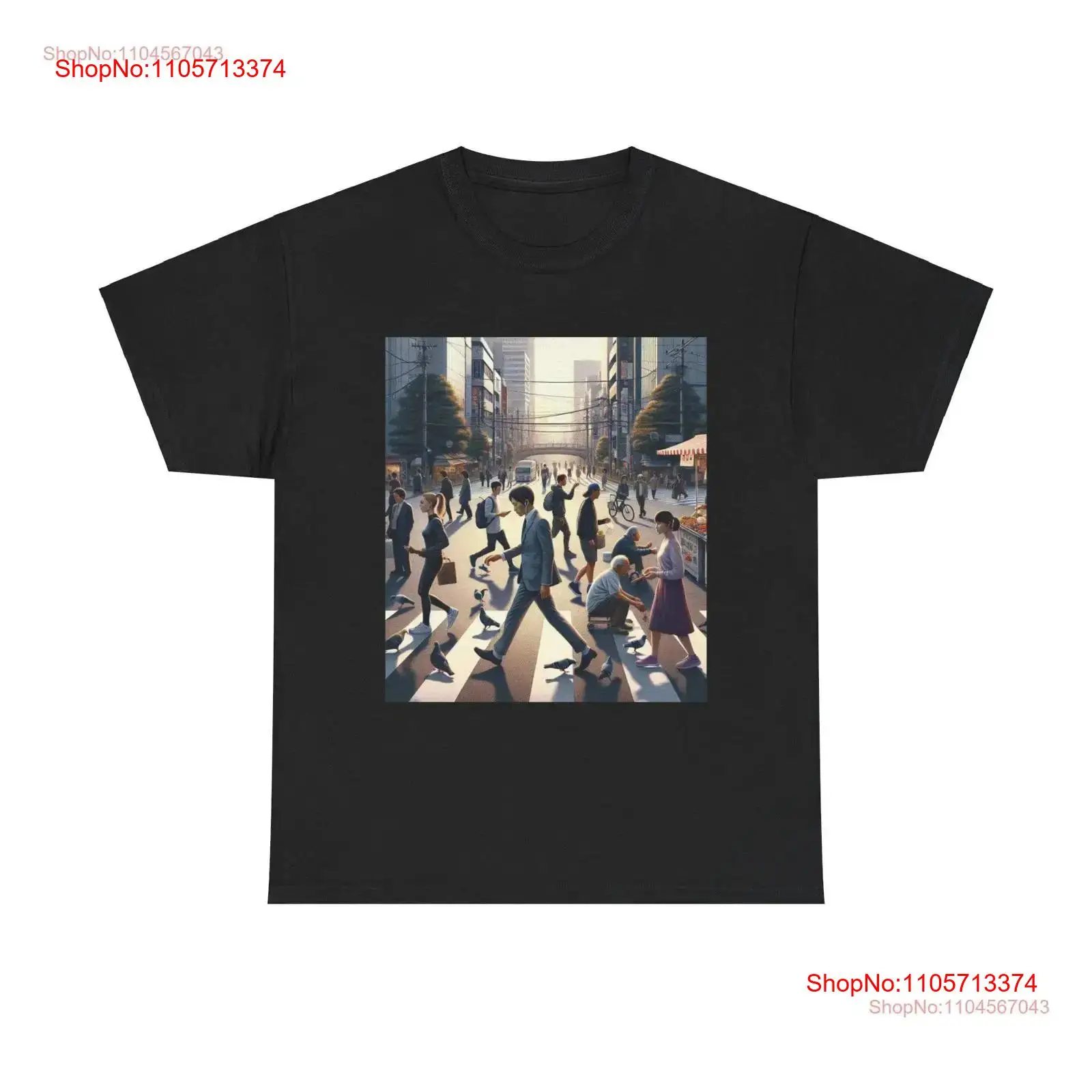 Tokyo Morning Commute T-Shirt, – Urban Street Fashion Photography Bewertung und Preis