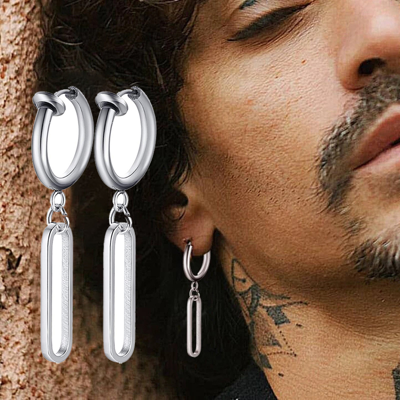Mode Edelstahl Klinge Ohrringe – Street Fashion Earrings Bewertung und Preis