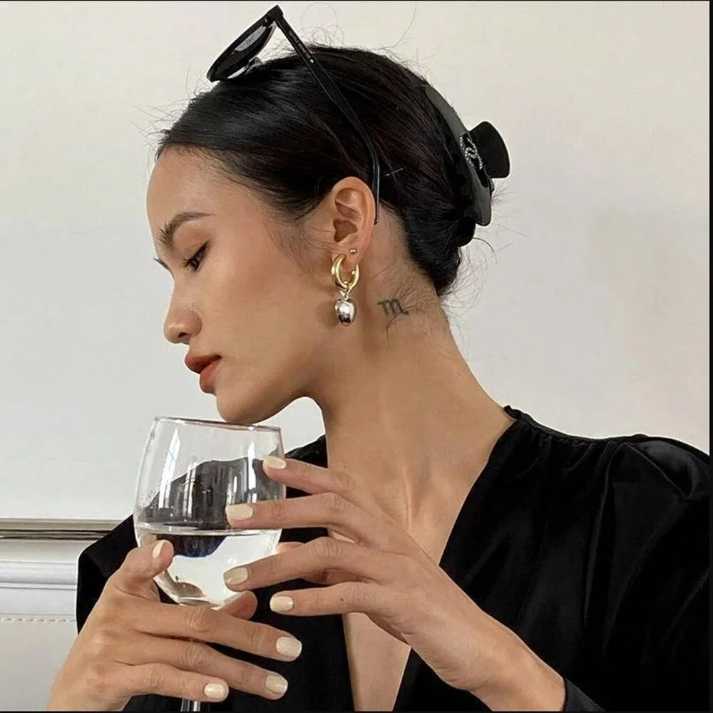 Neue Statement-Ohrringe im min – Street Fashion Earrings Bewertung und Preis