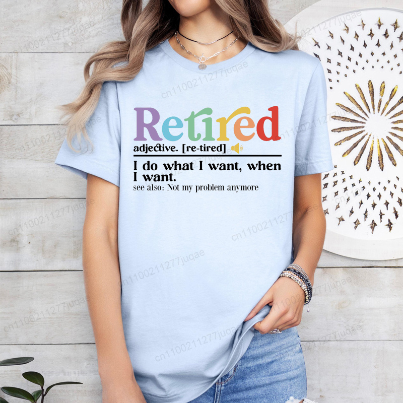Lustiges Ruhestand-T-Shirt, T- – Street Fashion Definition Bewertung und Preis