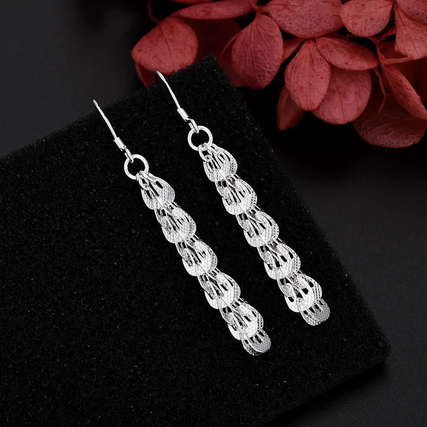 Neue elegante Ohrringe aus fei – Street Fashion Earrings Bewertung und Preis