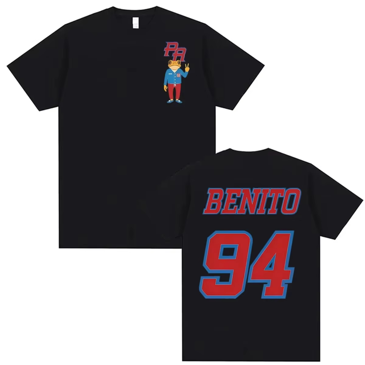 Rapper Bad Bunny T-Shirt Debi  – Foto Street Fashion Bewertung und Preis