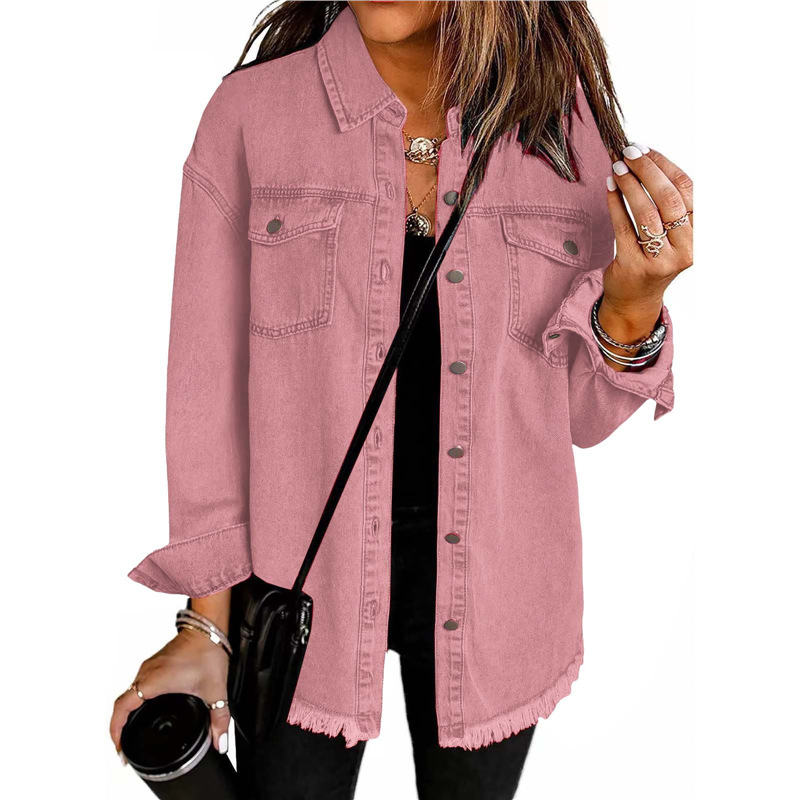 Damen-Jeansjacke im Washed-Loo – Street Fashion Europe Bewertung und Preis
