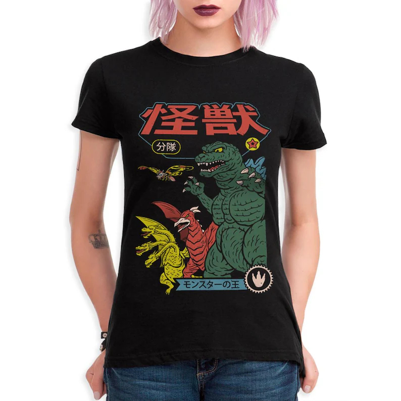 Godzilla Gojira Japanischer Ka – Street Fashion Dance Bewertung und Preis
