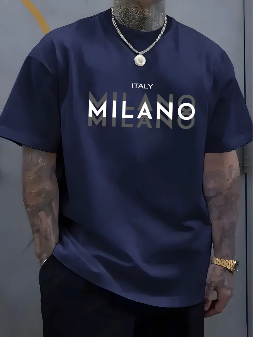 MILANO Sport-T-Shirt mit Buchs – Street Fashion Milano Bewertung und Preis