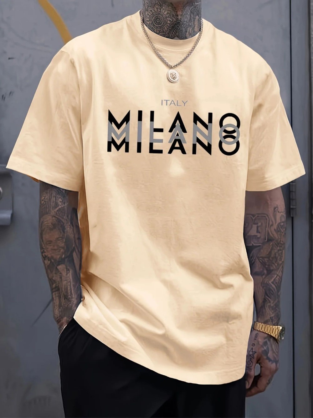 MILANO Sport-T-Shirt mit Buchs – Street Fashion Milano Bewertung und Preis