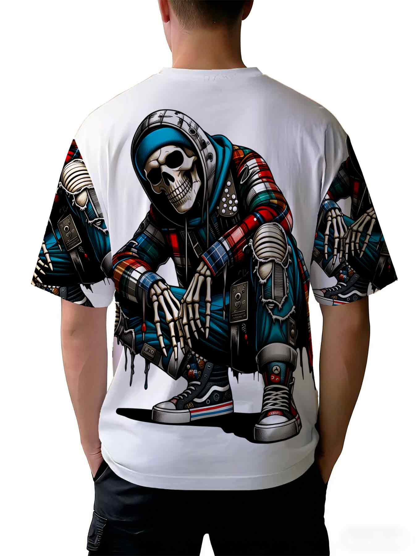 2026 Neues bedrucktes T-Shirt  – Street Fashion For Short Guys Bewertung und Preis