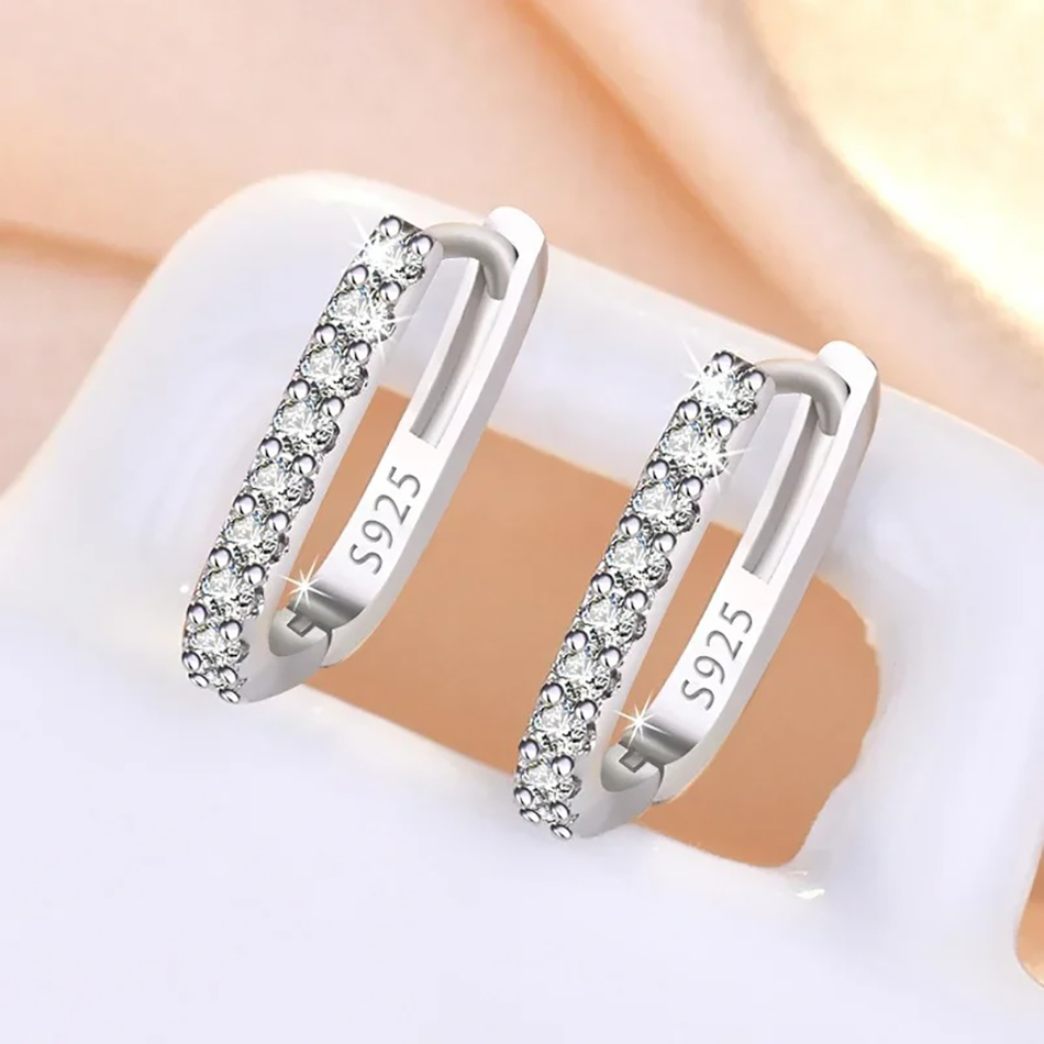 Hochwertige 925er-Sterlingsilb – Street Fashion Earrings Bewertung und Preis