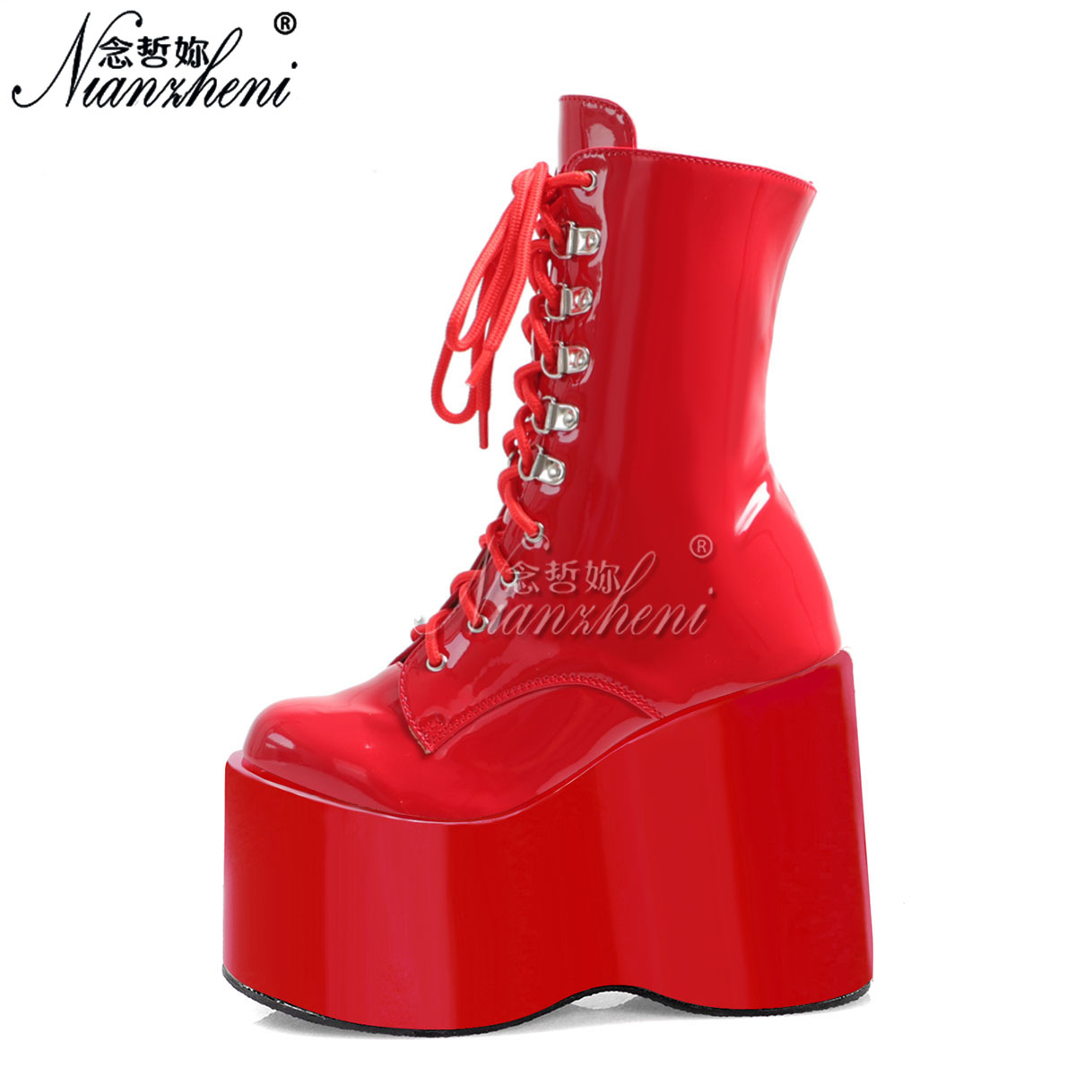 Neuheit 12cm Hohe Absätze Mode – Street Fashion Model Bewertung und Preis