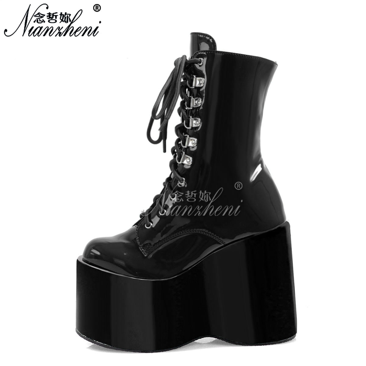 Neuheit 12cm Hohe Absätze Mode – Street Fashion Model Bewertung und Preis